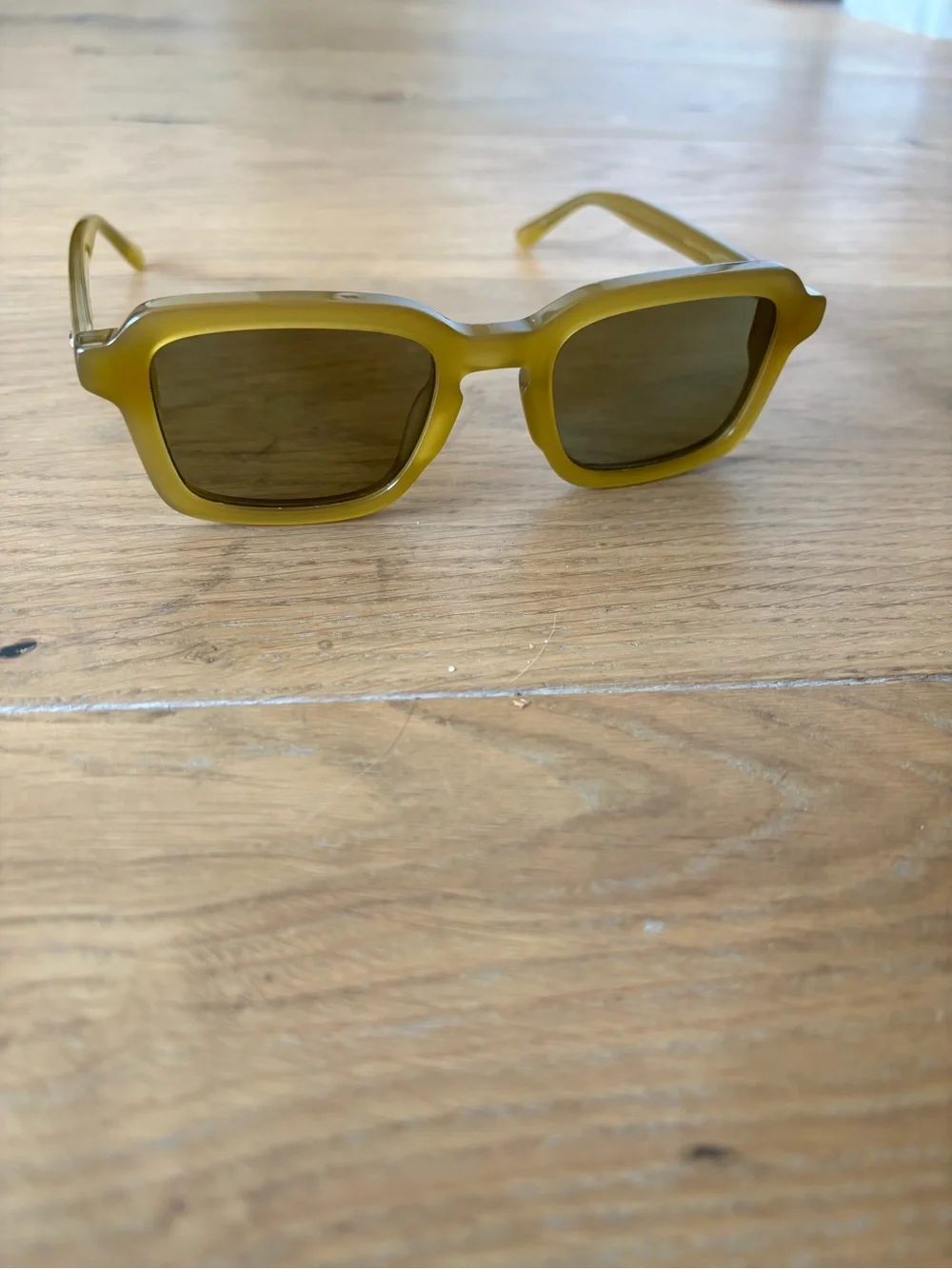 Crap Eyewear Unisex The Heavy Tropix Polarized Sunglasses in Agave